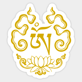 Tibetan OM Sticker